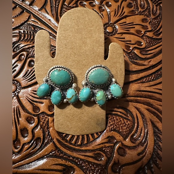 Mojave Turquoise Studs